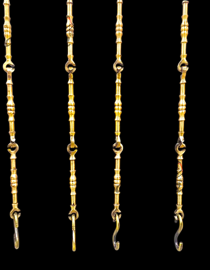 Handcrafted Rosewood Jhoola – 5ft Traditional Wooden Swing with 7ft Brass Chains & Royal Procession Inlay | Now Available in the USA, UK & Australia Nikuressence