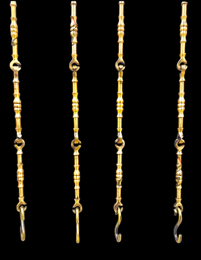 Handcrafted Rosewood Oonjal (Jhula/Swing) – 5ft Traditional Wooden Swing with 7ft Brass Chains. Available in the USA, UK, Australia & worldwide Nikuressence