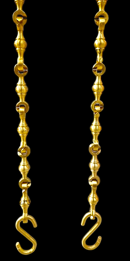 Handcrafted Sagwaan (Teakwood) Swing – 4ft Wooden Jhula with Elephant Carvings & Jaali Work for Home & Balcony Nikuressence