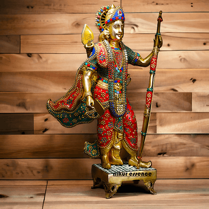 Buy Ram Statue in Brass with Inlay Work – Perfect for Home Decor Nikuressence