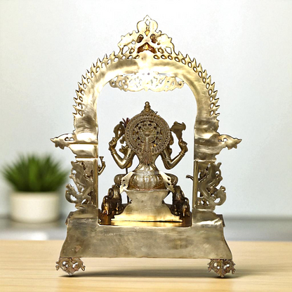 Goddess Tripura Sundari Devi Rajarajeshwari Bronze/Panchaloha idol - 29 Inches Nikuressence