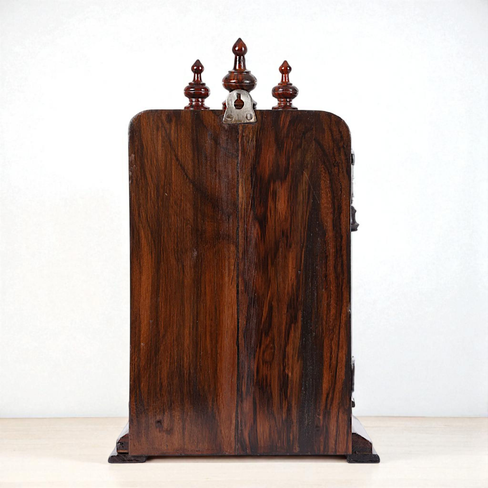 Designer Wooden Wall-Mounted Puja Temple – Compact & Elegant Mandir by Nikur Essence Nikuressence