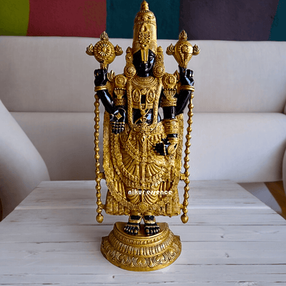 Buy brass Large Tirupati Balaji Statue -46 inch Nikuressence