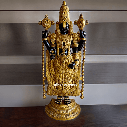 Buy brass Large Tirupati Balaji Statue -46 inch Nikuressence