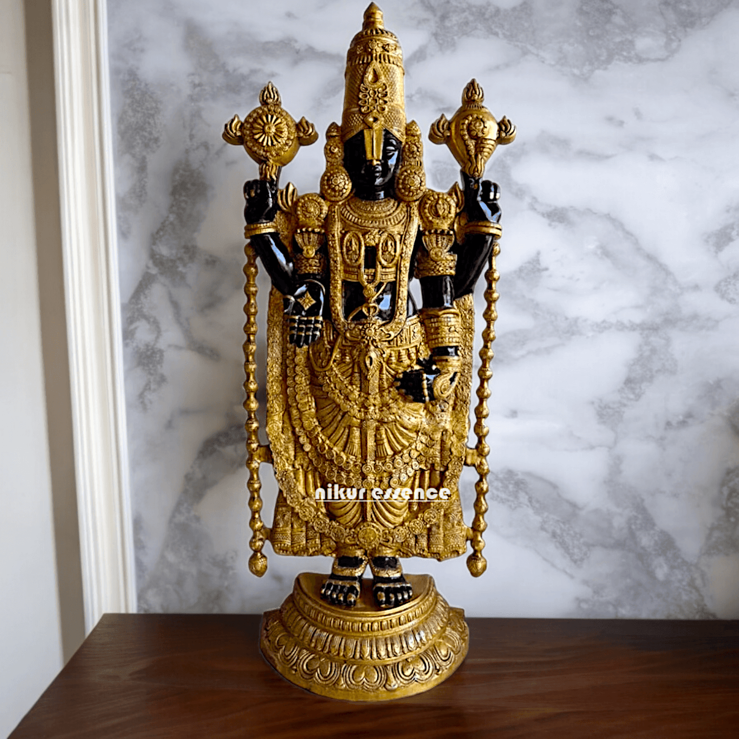 Buy brass Large Tirupati Balaji Statue -46 inch Nikuressence