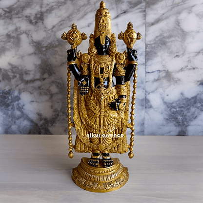 Buy brass Large Tirupati Balaji Statue -46 inch Nikuressence