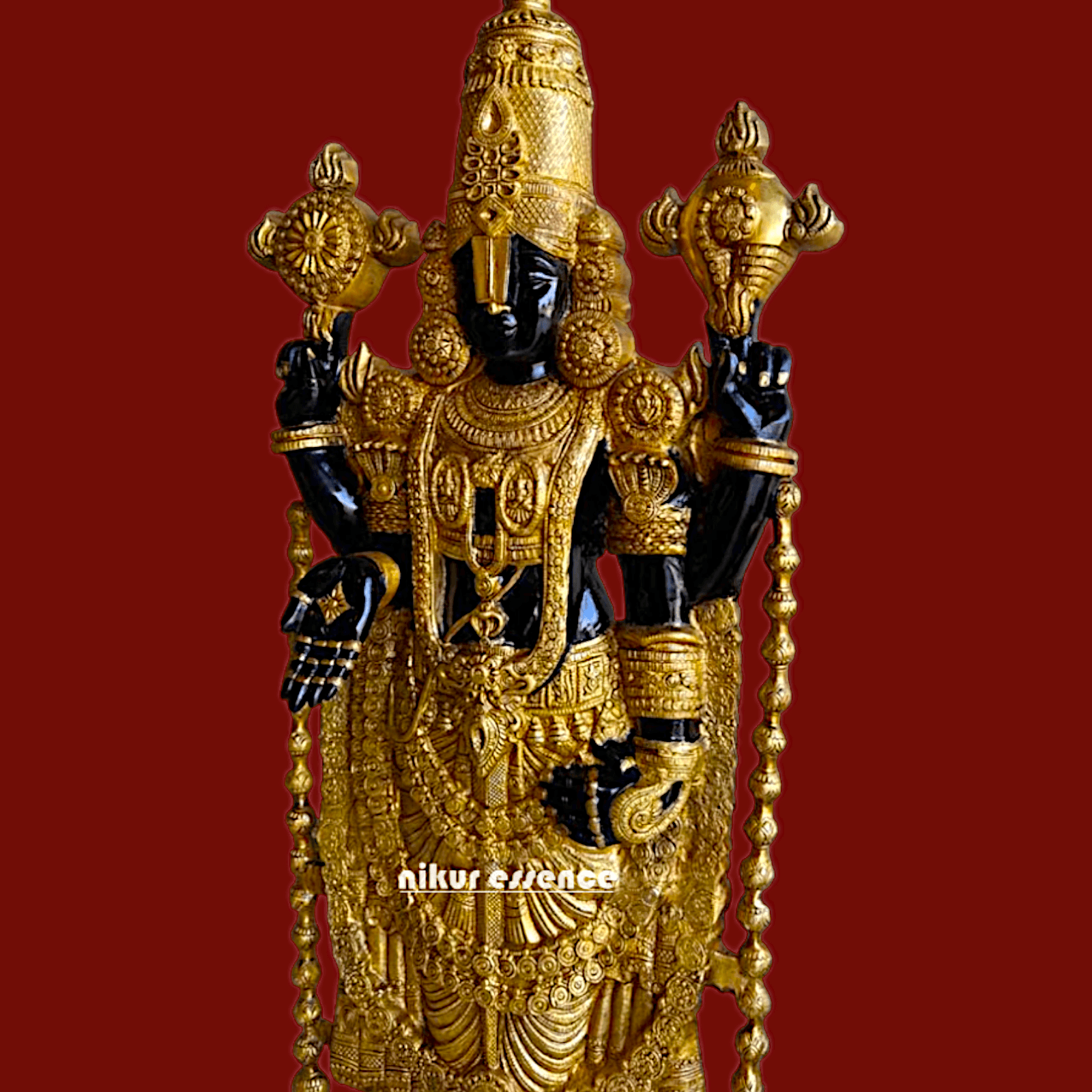 Buy brass Large Tirupati Balaji Statue -46 inch Nikuressence