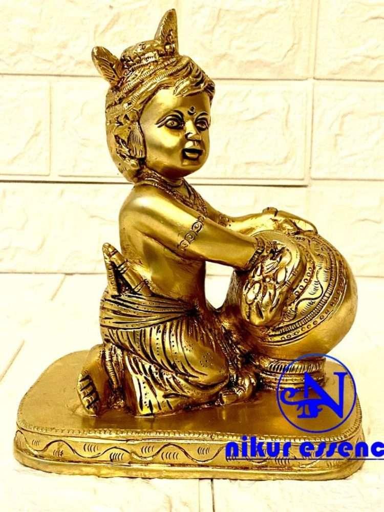 Brass Statue of Gopala | Buy Brass Statue of kanha | Brass Statue of krishna nikuressence