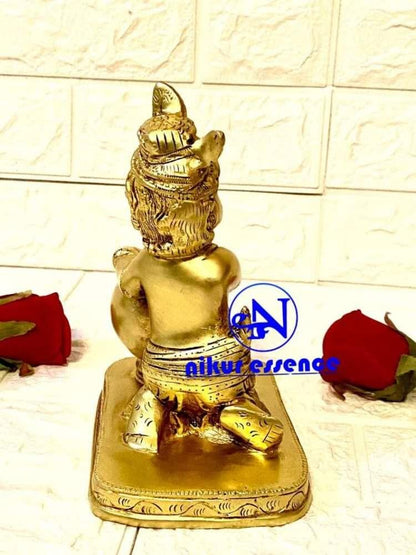 Brass Statue of Gopala | Buy Brass Statue of kanha | Brass Statue of krishna nikuressence