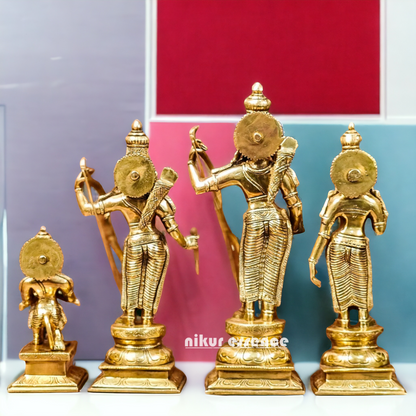 Solid Brass Ram Darbar statue by Nikur Essence - 18 Inch Nikuressence